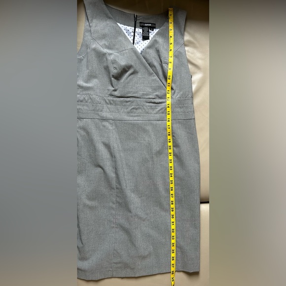 Grey sheath dress tag says 14 but check measurements - Picture 3 of 7